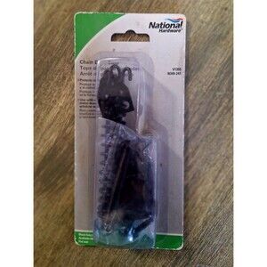 National Hardware V1355 Series N349-241 Chain Door Stop-Black
